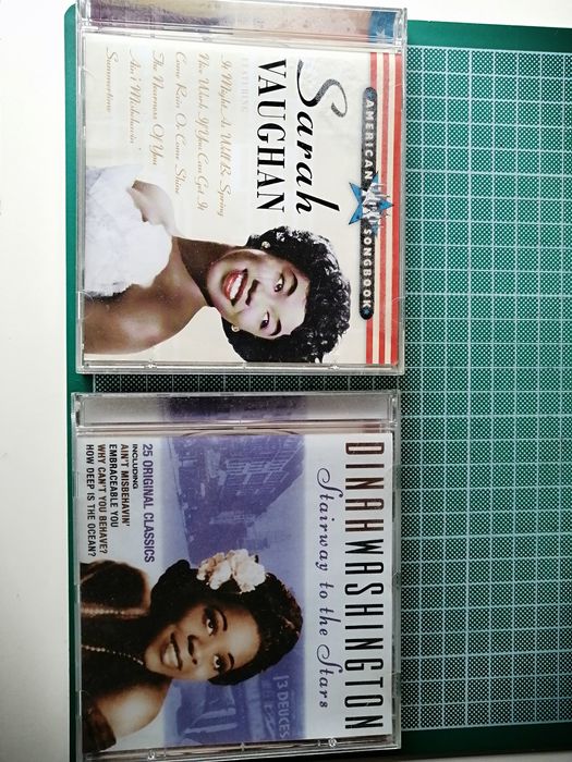 Conjunto 2 CD Dinah Washington + Sarah Vaughan