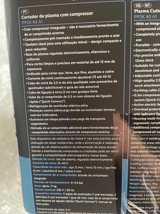 Máquina de corte plasma