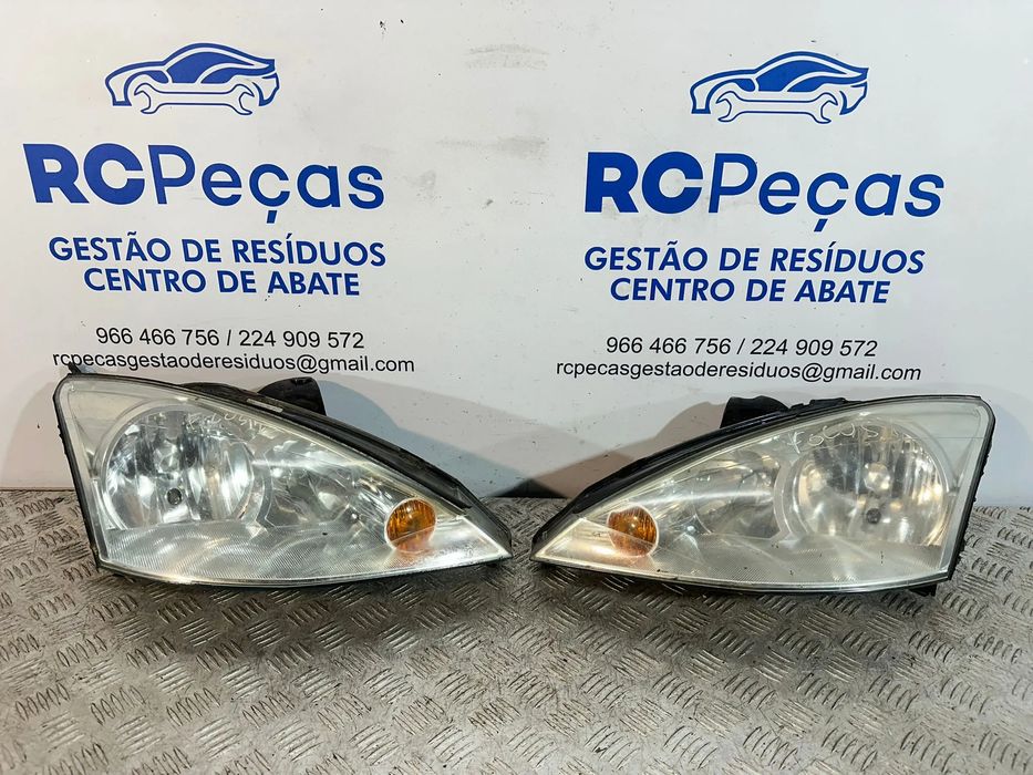 Oticas Farol Frente Frontal Esquerda Direita Original Ford Focus I 1