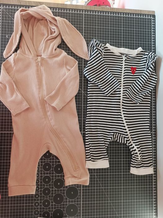 Paka ubrań dla dziewczynki r. 68 + zabawki