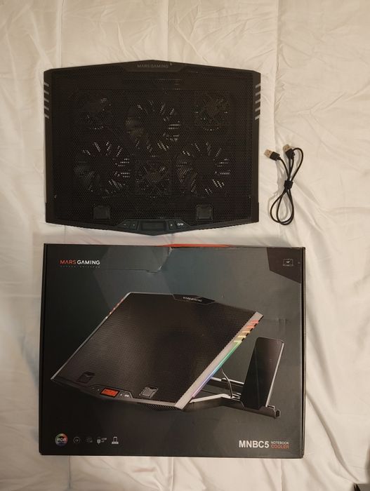 Mars Gaming MNBC5 - Cooler para Portátil até 17.3"