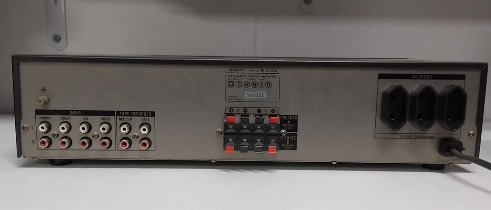 SONY amplificador TA-AX220