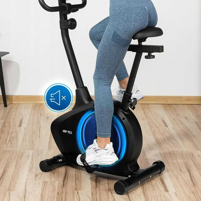 Велотренажер Gymtek XB1400 До 150 кг. (Польща) Магнітний велотренажер для дому. Маховик 8кг. Велотренажер магнитный