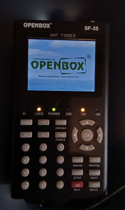 Прилад для налаштування супутникових антен Sat Finder Openbox SF-35
