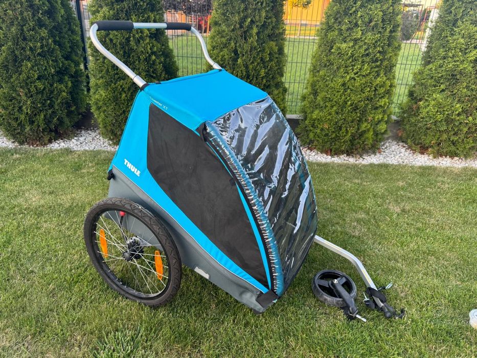 Przyczepka rowerowa THULE Coaster XT dla 2 dzieci