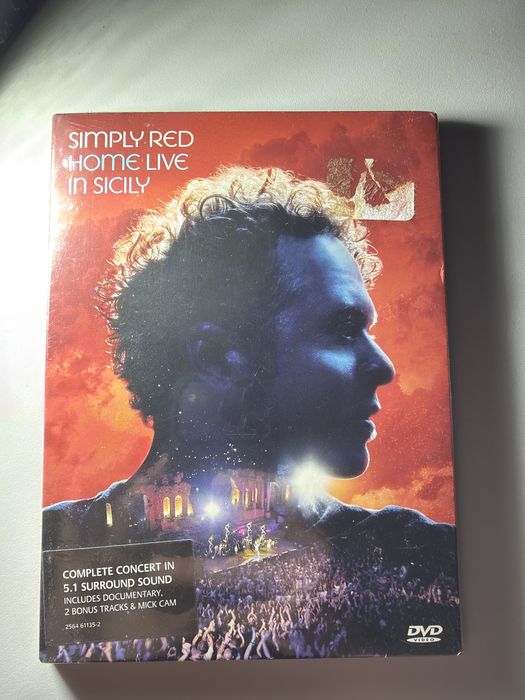 Simply Red - Home Live in Sicily (DVD) | NOVO / SELADO | Selo IGAC