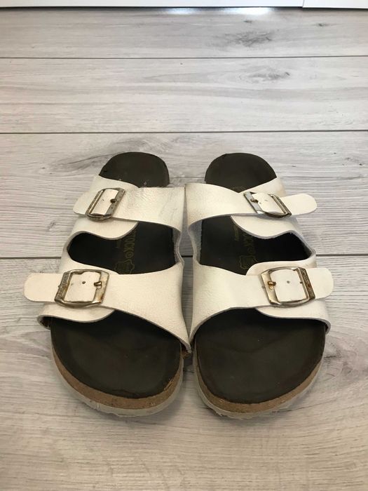 Skórzane klapki Birkenstock Arizona rozm. 39