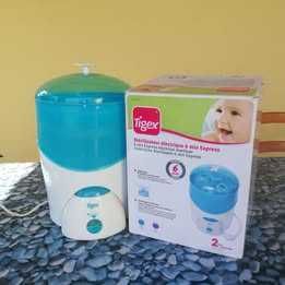 Esterilizador de biberões a vapor