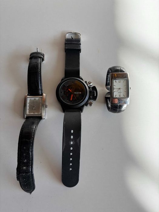 Lote 5 Relógios Pulso Homem Megir Cronógrafo Citime Quartz