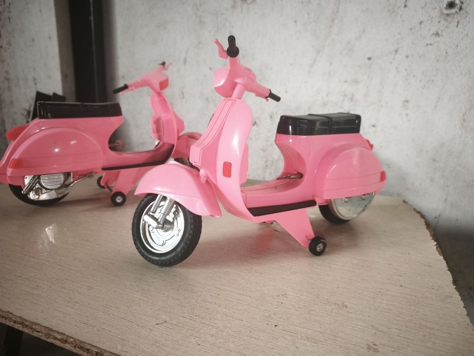 Lote 2 scooters Nancy rosa para bonecas