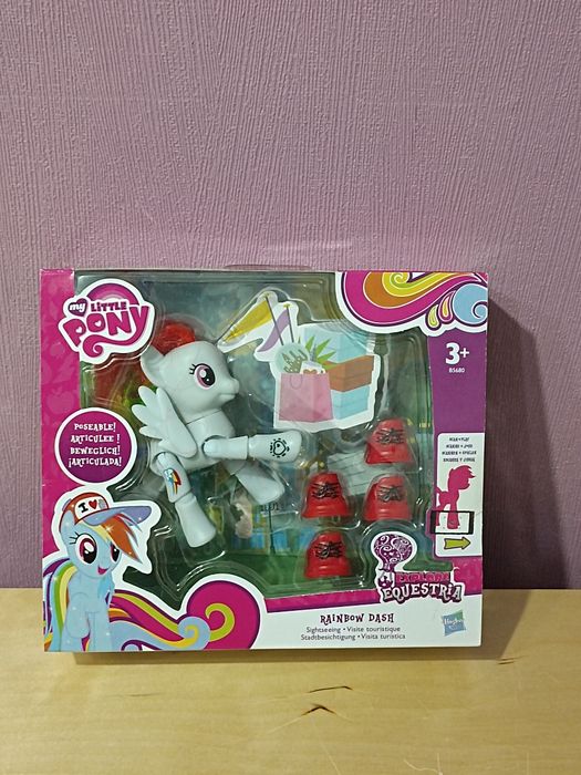 My Little Pony Rainbow Dash nowy zestaw G4 Hasbro figurka MLP kucyk