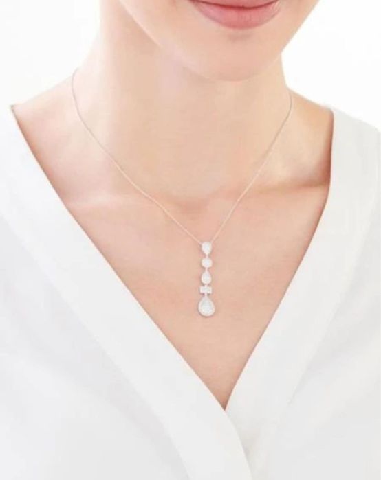 Срібна підвіска, кольє