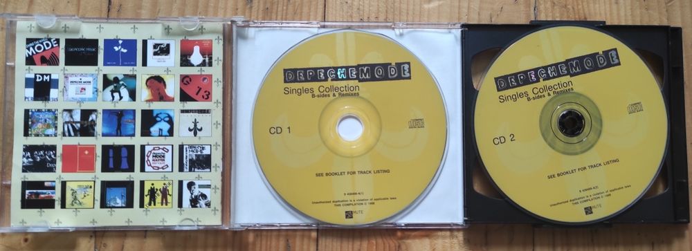 Depeche Mode – duża kolekcja winyle + DVD + bilety + książka