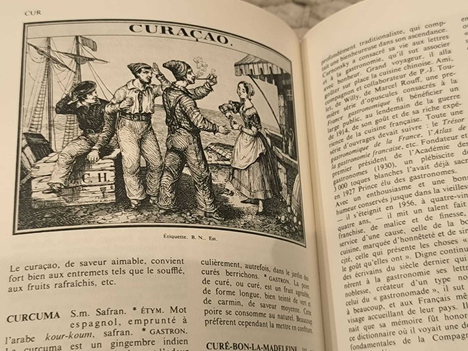 Dictionnaire de l'académie des gastronomes. Tome 1 : A-G.
