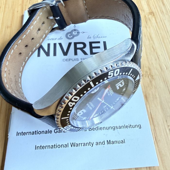 Zegarek Nivrel Deep Ocean Automatic 50 BAR (500m) – Full Set
