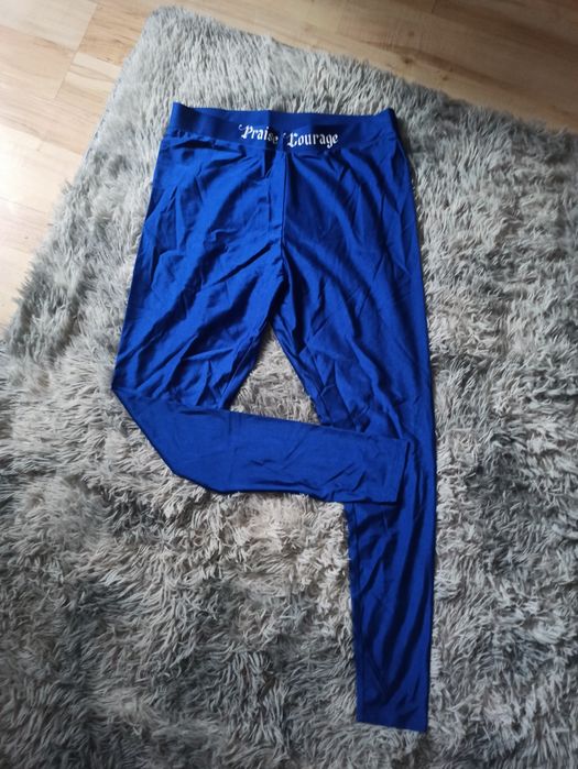Kobaltowe leginsy r. 42/44