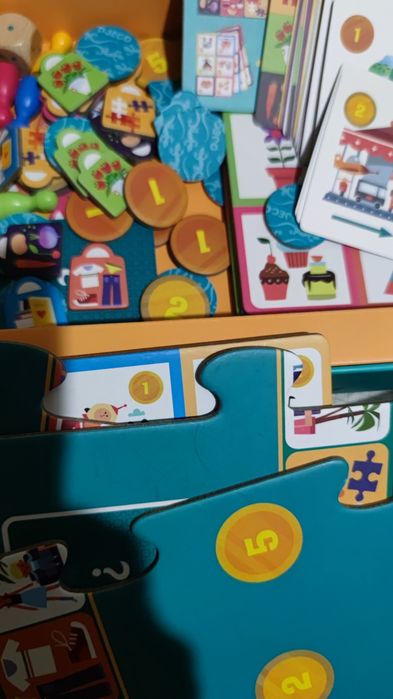 Гра розвиваюче Djeco Addition, Mini market, рахунок, магазин