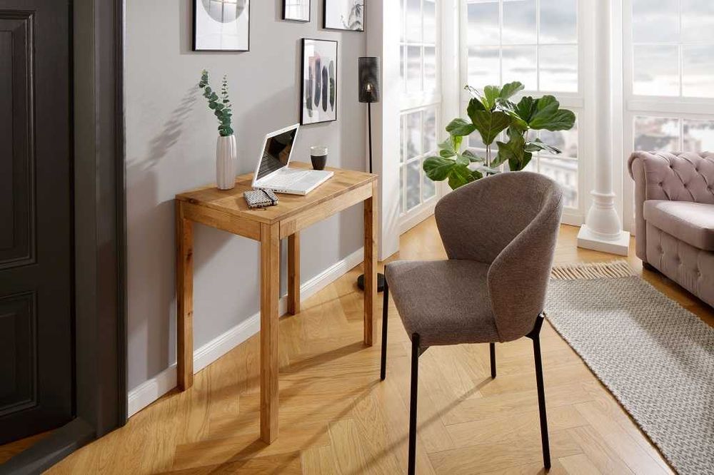 Biurko drewniane dębowe 70x50 cm lite drewno olejowane BGM24.pl B 8705