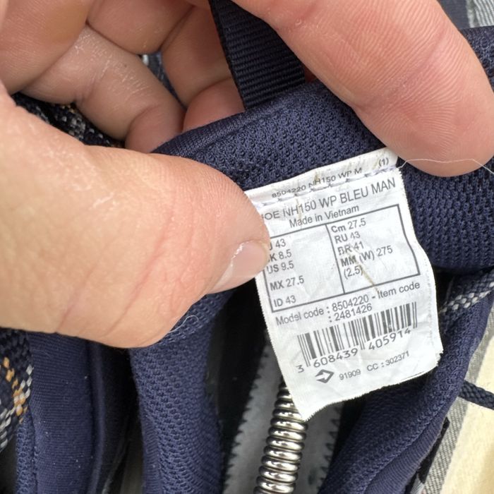 Кроссовки Quechua MH150 Blue Waterproof, 43 размер, Оригинал, Кросівки