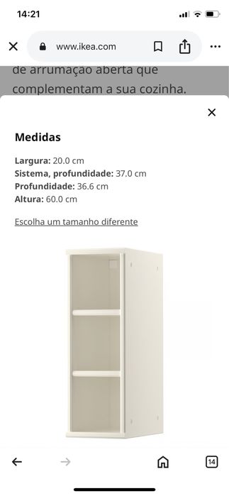 Armário/Comoda Branco IKEA TORNVIKEN