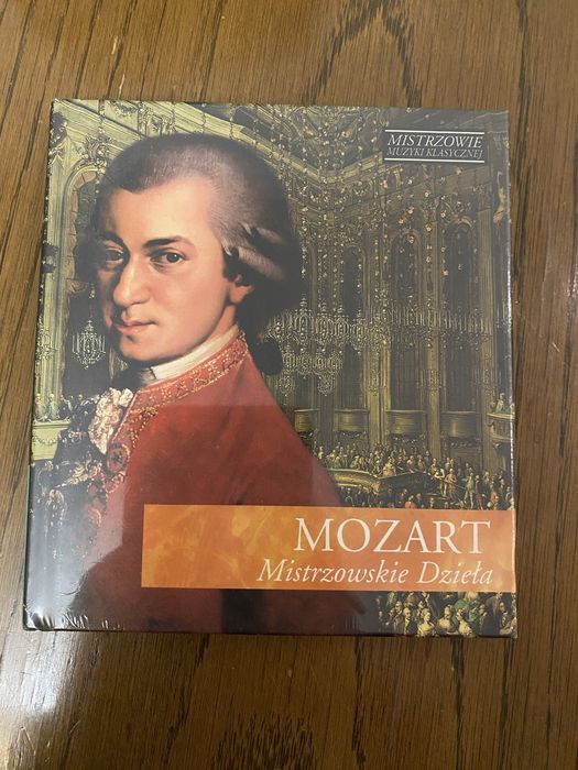 Mozart Mistrzowskie Dzieła płyta CD + książka