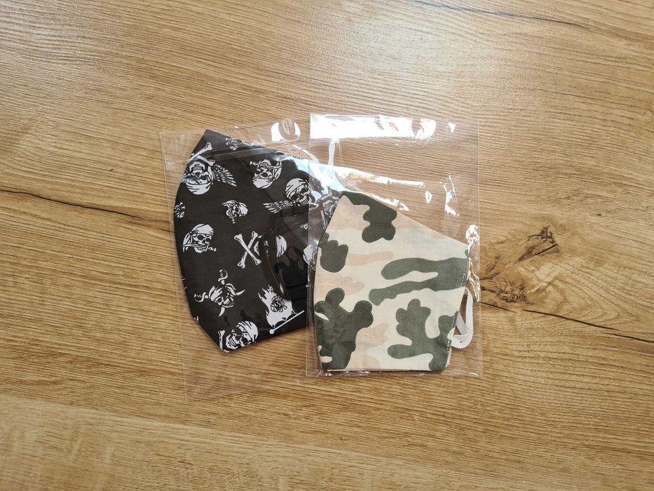 Maseczki handmade zestaw