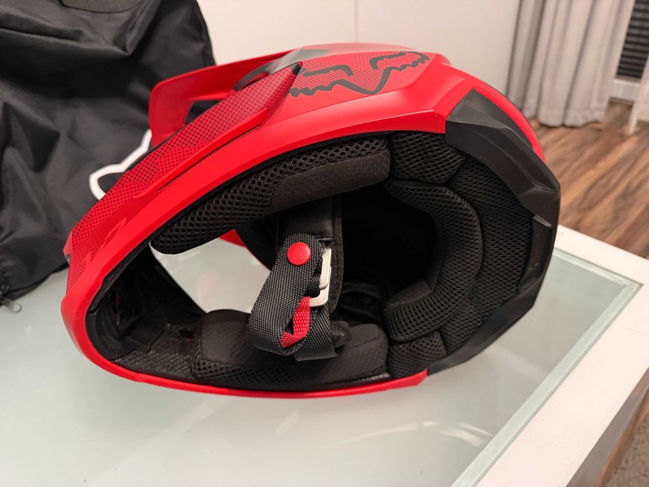 Kask FOX V2 Speyer Red MX (cross,quad,enduro,mtb) GWARANCJA