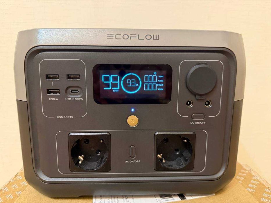 EcoFlow RIVER 2 Max 512Wh — портативна зарядна станція, інвертор