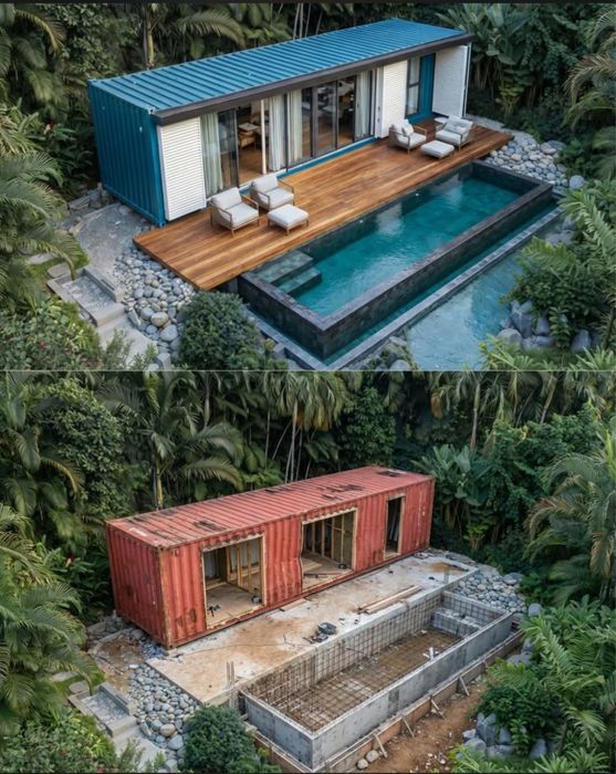 Casa modelar/contentor