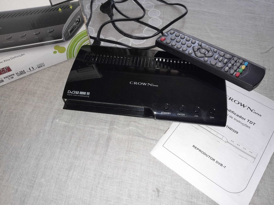 Vendo aparelho de tdt usado 1 vez