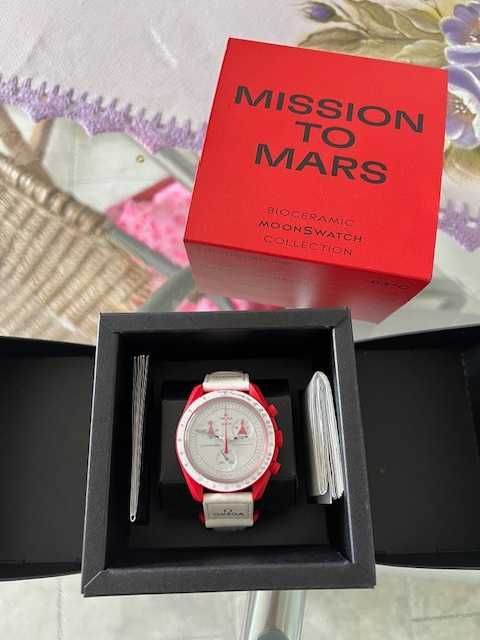 Relógio Swatch X Omega Mission to Mars