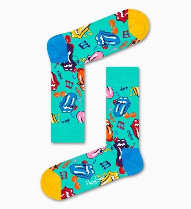 Meias Happy Socks - ROLLING STONES - edição limitada