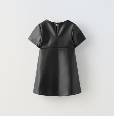Сукня зі штучної шкіри Zara на дівчинку 5-6 років