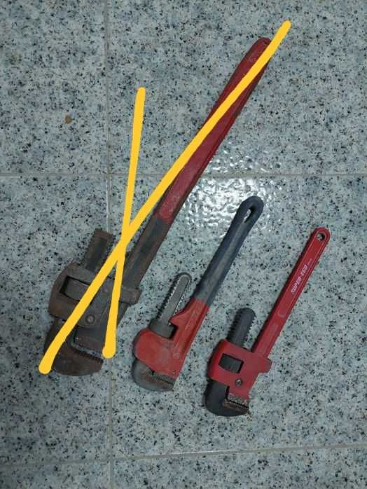 chaves de grifos JÁ SÓ TENHO AS PEQUENAS