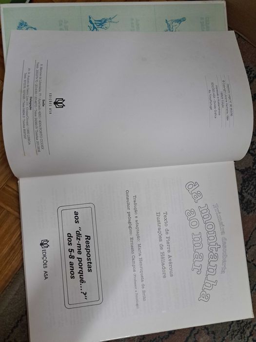 Livro infantil " das montanhas ao mar"