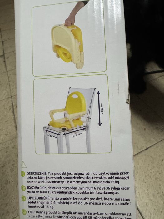 Cadeira Papa de Viagem Chicco Pocket Snack