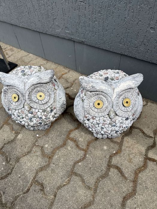 Sowa z baterią solarną 2 sztuki