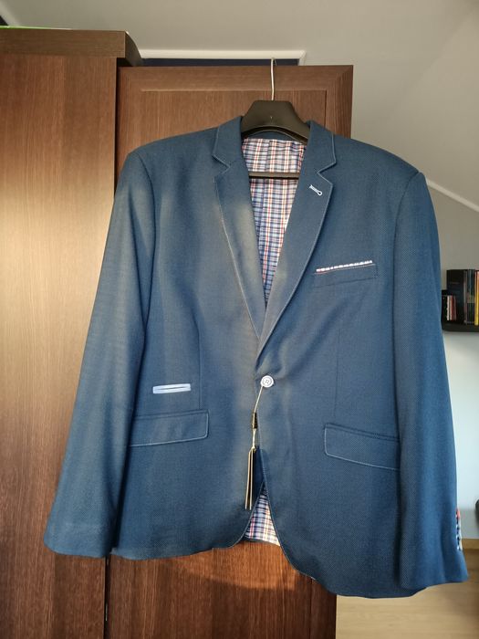 Marynarka męska granatowa