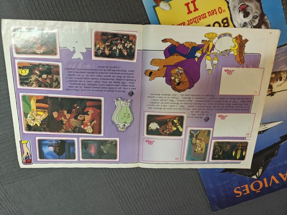 Pack 2 Cadernetas Panini Disney - Pocahontas (COMPLETA) + A Bela e o Monstro
