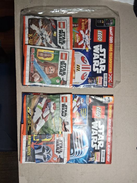 Revistas Lego Star Wars N° 72 e 74 + Brindes