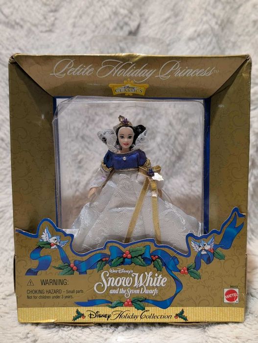 Disney Mattel Holiday Princess figurka kolekcjonerska Śnieżka Snow