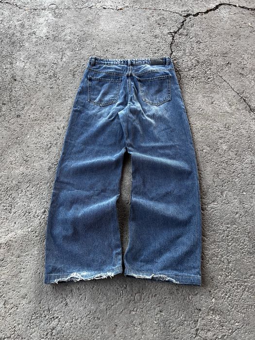 Streetwear baggy jeans jaded london type archive wide fit