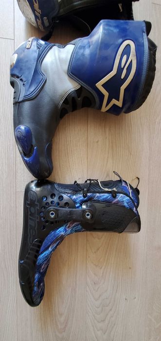 Мотоботи Alpinestars Supertech (розмір 43) під ремонт / відновлення