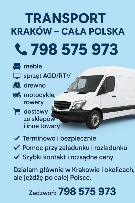 Szybki -  TRANSPORT  BUS  -  Euro 6