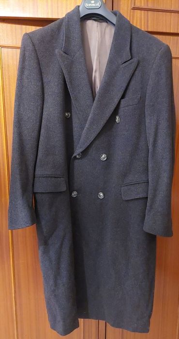 -50%Sobretudo Antracite Marca Riviera