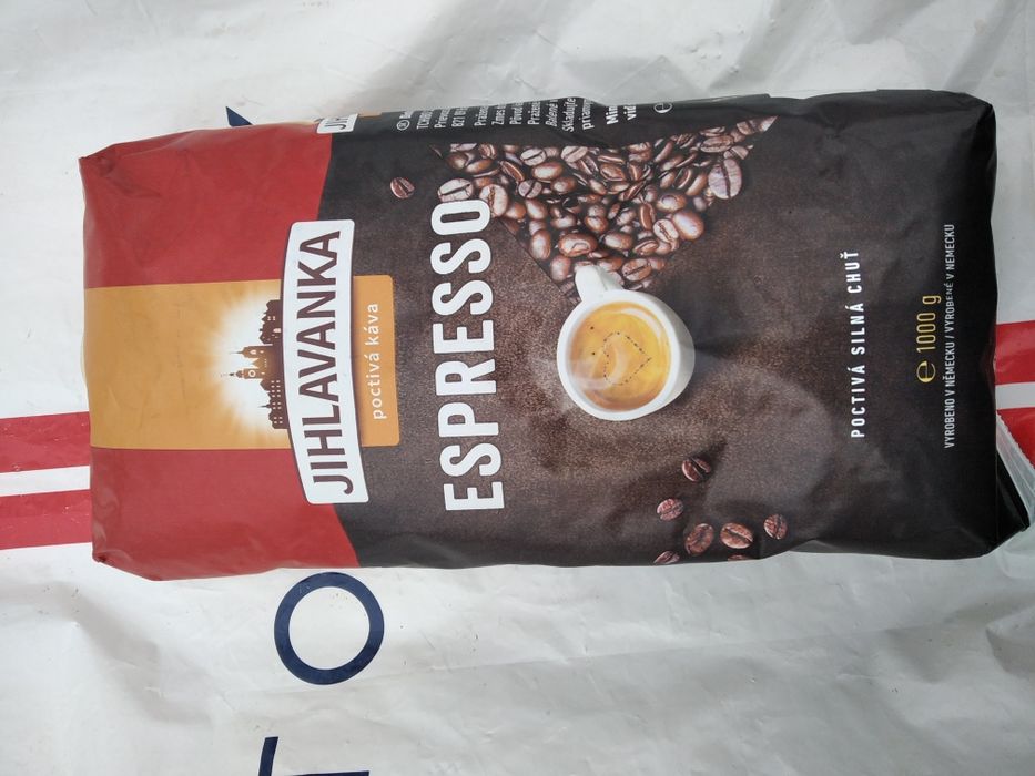 Кофе Jihlavanka в зёрнах espresso Чехия