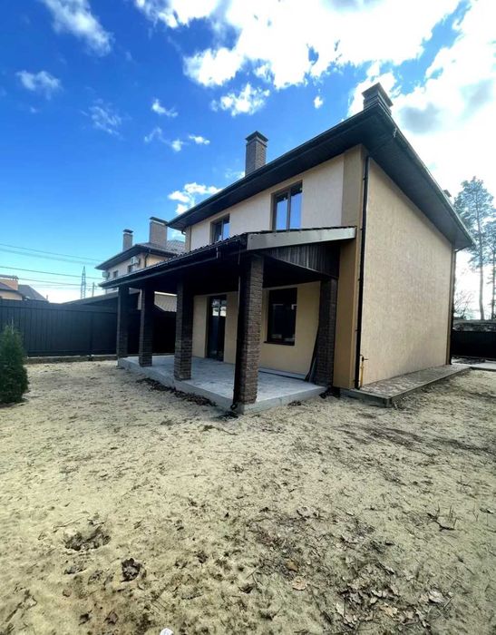 Двоповерховий будинок 100 м² в Ірпені, ГАЗ, чистове оздоблення, ліс