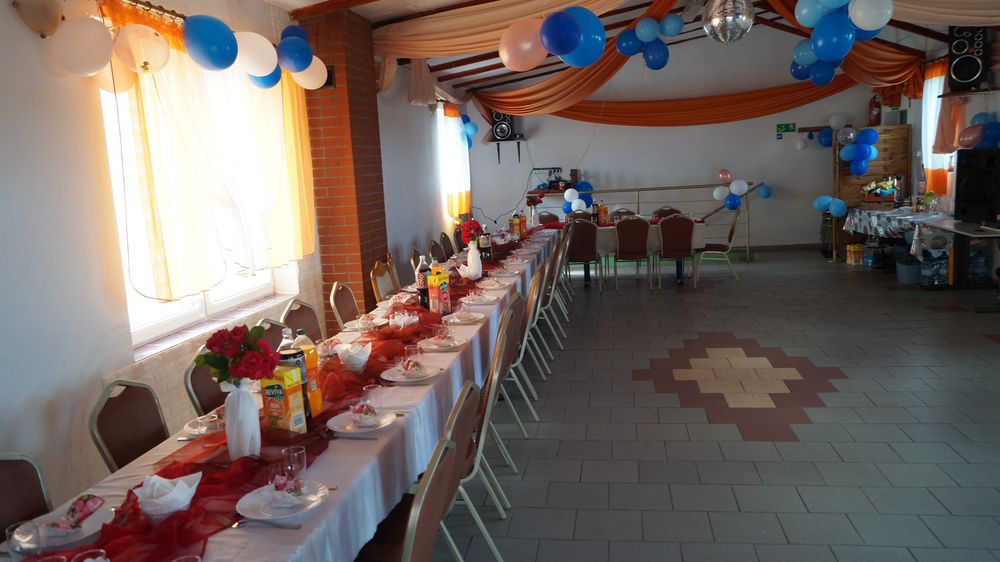 Sala na imprezy okolicznościowe lub miejsce na ognisko