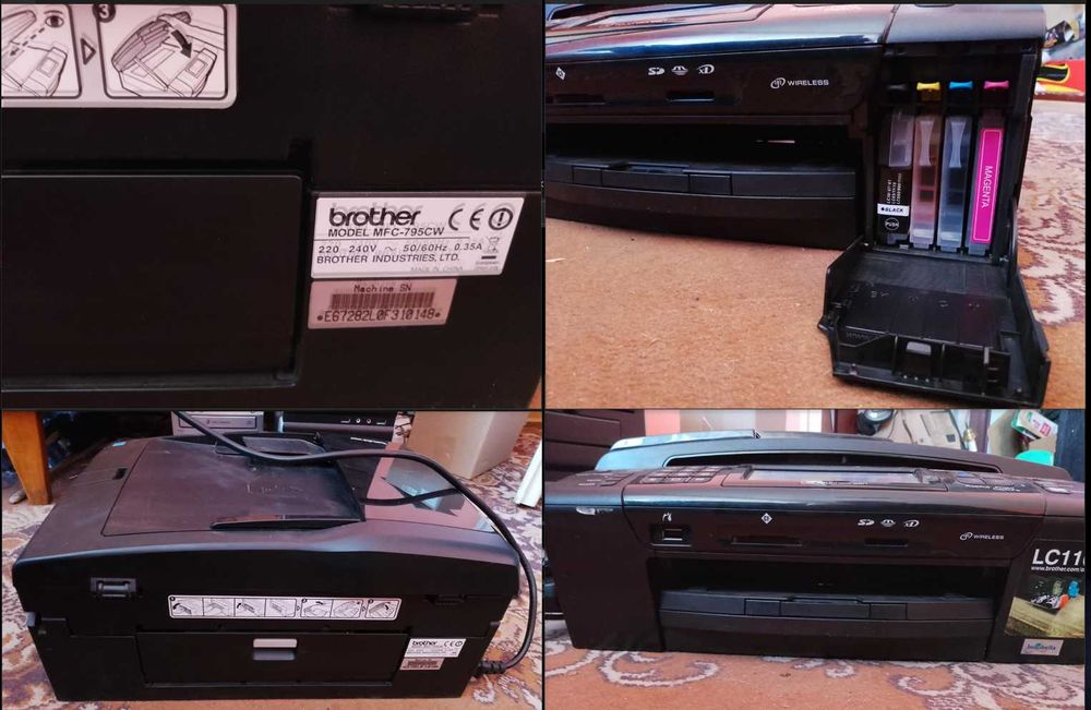 Brother MFC-795CW Drukarka fax Skaner