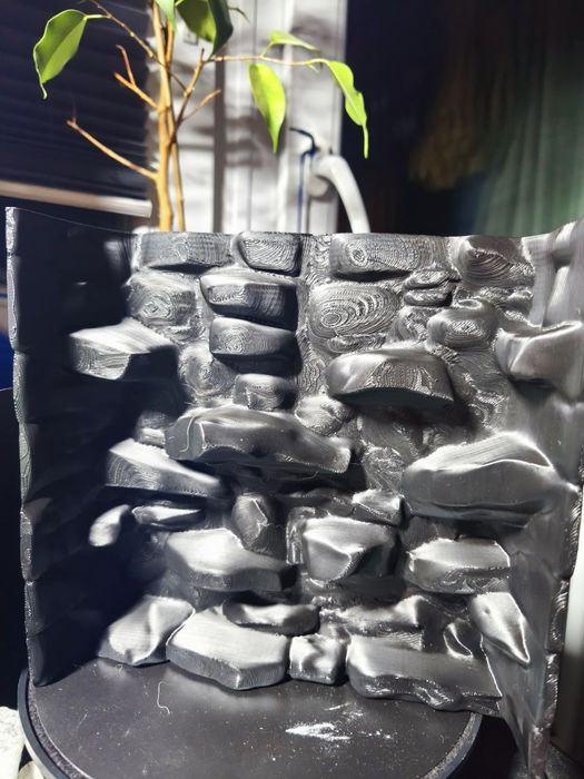 Dekoracja ścianka do terrarium 19,5x18,5x6,5cm